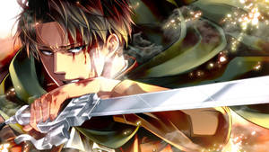 Levi Ackerman - The Legendary Warrior Wallpaper