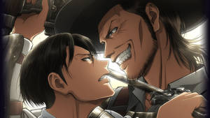 Levi Ackerman Vs Uncle Kenny Wallpaper