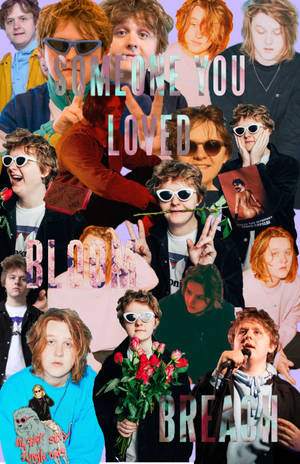 Lewis Capaldi Collage Mobile Art Wallpaper