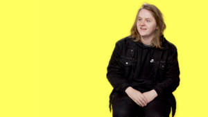 Lewis Capaldi On Genius Wallpaper