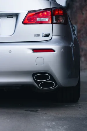 Lexus Is F Rear View Macro Wallpaper