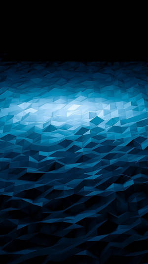 Lg Phone 3d Blue Diamonds Wallpaper