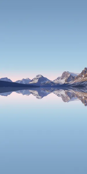 Lg Phone Sky Blue Mountains Wallpaper