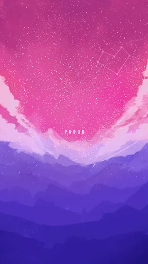 Lgbt Bisexual Proud Art Wallpaper