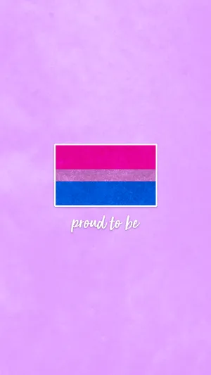 Lgbt Proud To Be Bisexual Wallpaper