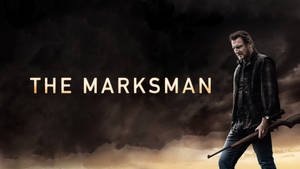 Liam Neeson Starring As Jim Hanson In The Marksman Movie Wallpaper