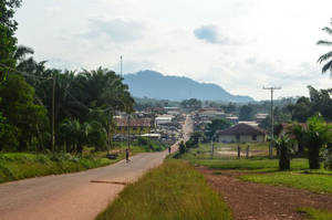 Liberia Countryside Mountain Wallpaper