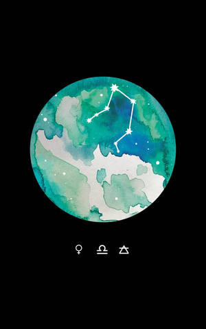 Libra Zodiac Alchemy Wallpaper