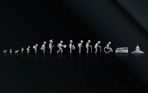 Life And Death In Graphic Wallpaper
