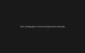 Life Is A Strange Game Sad Aesthetic Quote Wallpaper