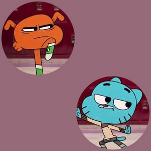 Life's More Fun With My Best Buddy! Embrace Your Day With Gumball And Darwin Vibes. #gumballanddarwinpfp #cartoonnetwork #animatedseries. Wallpaper