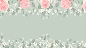 Light & Airy Sage Green Laptop Wallpaper