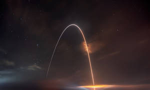 Light Arc In Universe Wallpaper