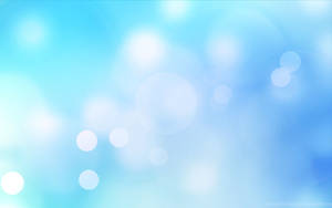 Light Blue Aesthetic Bokeh Wallpaper