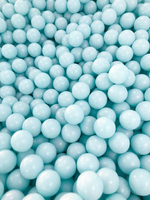 Light Blue Balloons Wallpaper