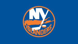 Light Blue New York Islanders Logo Wallpaper