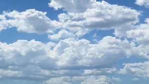Light Blue Sky High Resolution Clouds Wallpaper