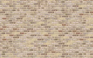 Light-colored Stone Wall With Bricks Wallpaper