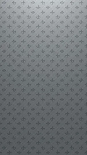 Light Gray Iphone Against A White Surface Wallpaper
