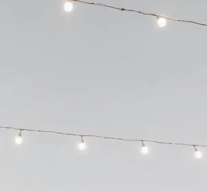 Light Grey Aesthetic Lights Wallpaper