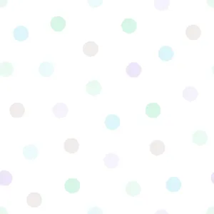 Light Pastel Polka Dots Wallpaper