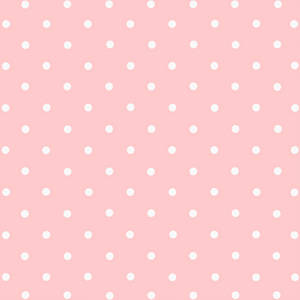 Light Pink And White Polka Dots Wallpaper
