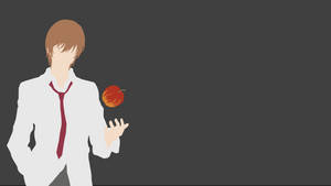 Light Yagami Minimalist Wallpaper