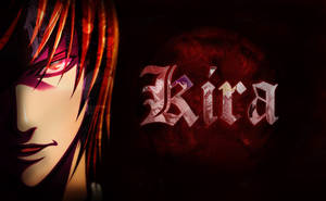 Light Yagami Red Kira Wallpaper