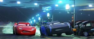 Lightning Mcqueen And Jackson Cars 3 Wallpaper