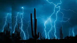 Lightning On Sky Motion Wallpaper