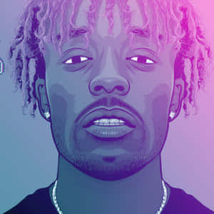 Lil Uzi Album Serious Face Wallpaper