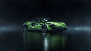 Lime Green Mclaren Spyder Wallpaper