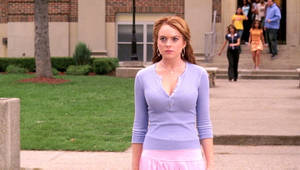 Lindsay Lohan Mean Girls Shot Wallpaper