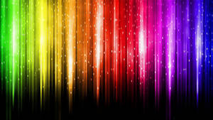 Linear Sparkling Rainbow Background Wallpaper