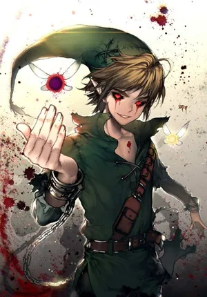 Link And Navi Lead The Way Wallpaper