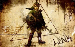 Link, The Hero Of Time Wallpaper