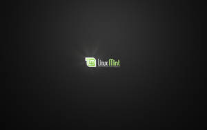 Linux Mint Os Black Background Wallpaper