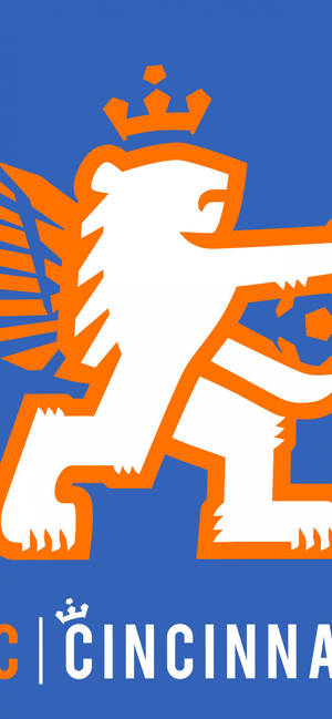 Lion Of Fc Cincinnati Logo Wallpaper