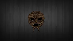 Lion Oni Mask Wallpaper