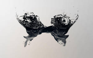 Liquid Ink Splash Wallpaper