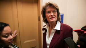 Lisa Murkowski Looking Away Wallpaper