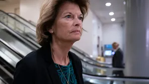 Lisa Murkowski Near Escalators Wallpaper