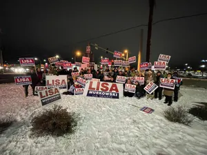 Lisa Murkowski On Election Night Wallpaper