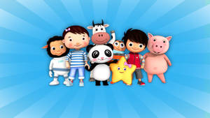 Little Baby Bum Fun Characters Wallpaper