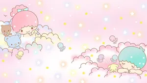 Little Twin Stars Sanrio Characters Wallpaper
