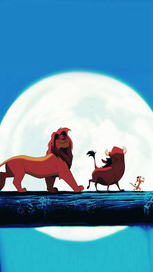 Live A Carefree Life With Hakuna Matata Wallpaper