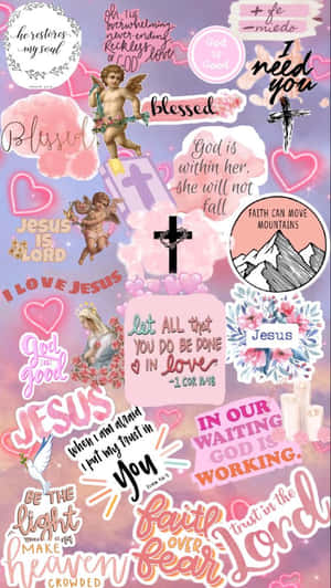 Live Life With Faith, Courage And Joy. Wallpaper