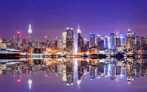 Lively New York City Landscape Wallpaper