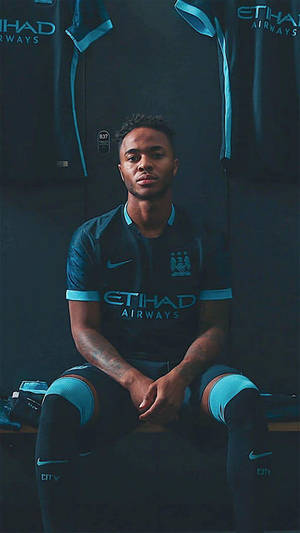 Locker Room Raheem Sterling Wallpaper