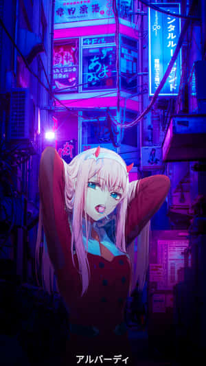 Lofi Zero Two Aesthetic Wallpaper